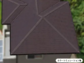 カラーシミュレーション後